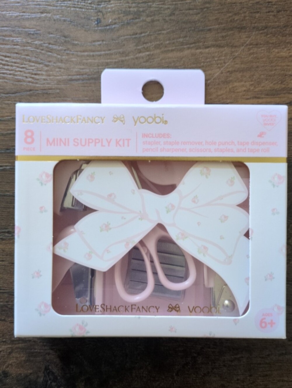 LoveShackFancy x Target Yoobi Blooming Mini Supply Kit